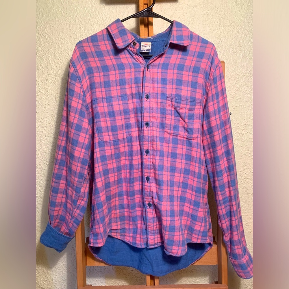 Faherty Reversible flannel
